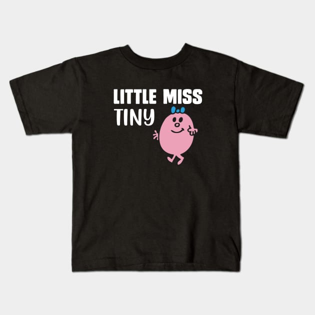 LITTLE MISS TINY Kids T-Shirt by reedae